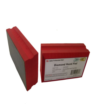 Diamond Hand Pad #500 Elect ALPHA