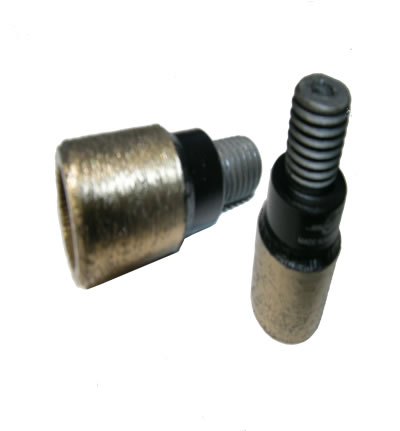 Mandrel Bit 2" Screw on tip CYCLONE