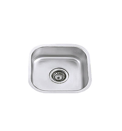 Undermount MEDIUM Single Sink 18G 23.3/8"x17.3/4"X9" Depth