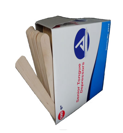 STICKS W/Straight Edge end Box(500pcs)