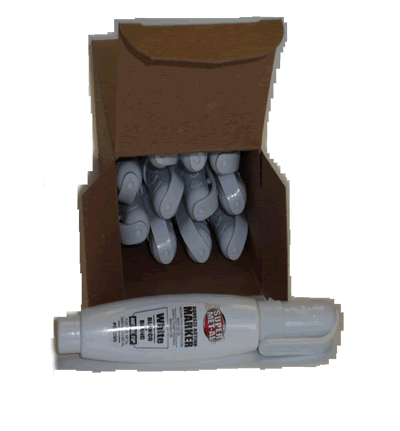 Marker WHITE Super Metal Tip by Units