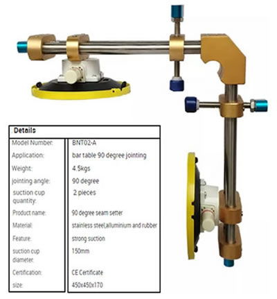 Seam Setter 6"- 90 DEGREE Jointing