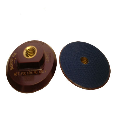 [GP35/8RG] Alpha (3" RIGID) backer pad 5/8"-11 Thread