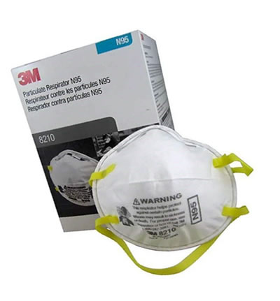 [SAF3M8210] Mask 3M Without Valve Box(20pcs)